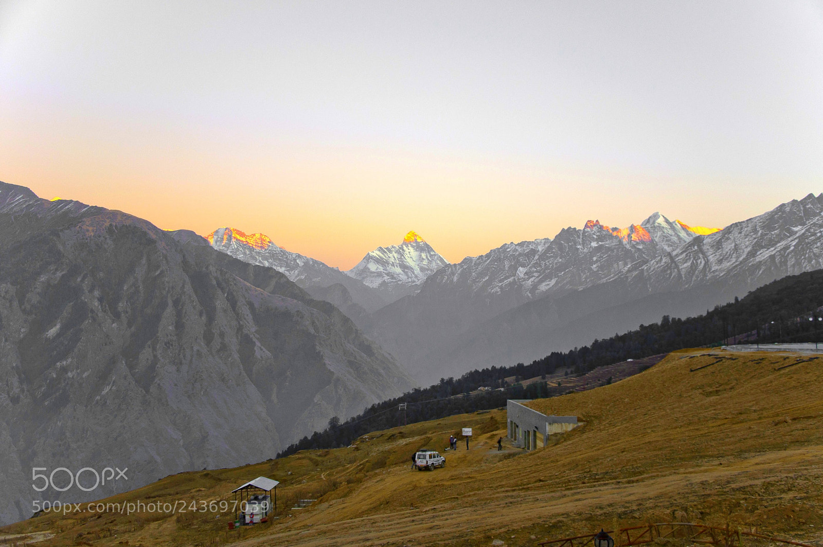 Nikon D90 sample photo. Dusk at nanda devi photography