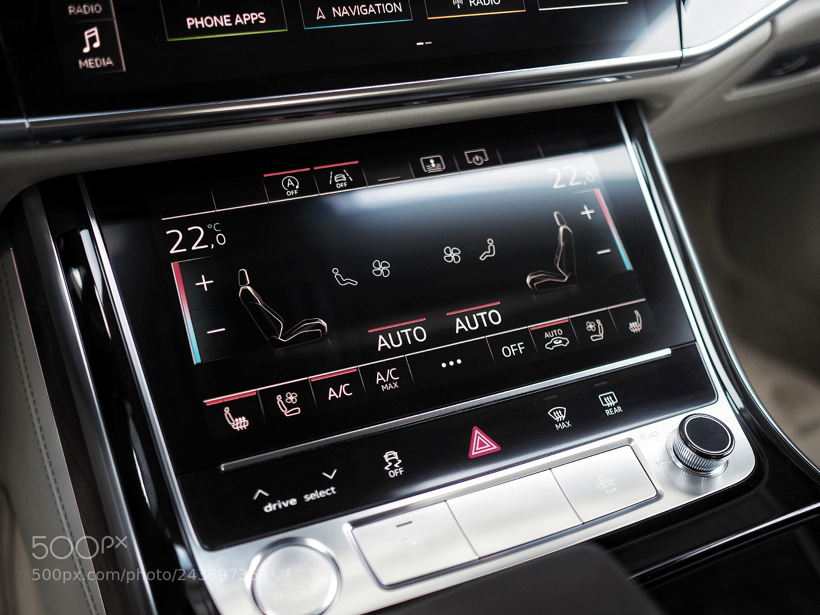 Olympus PEN-F sample photo. Audi a8 50 tdi photography