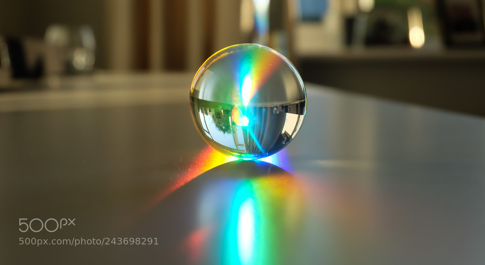 Fujifilm X-T10 sample photo. Orb prism in direct photography