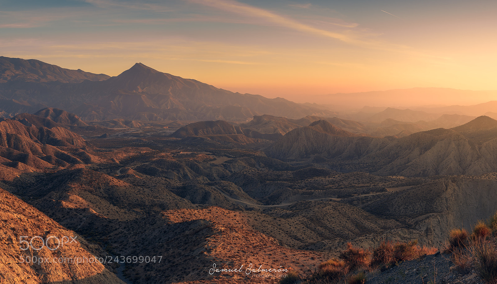 Nikon D7100 sample photo. The desert mist photography