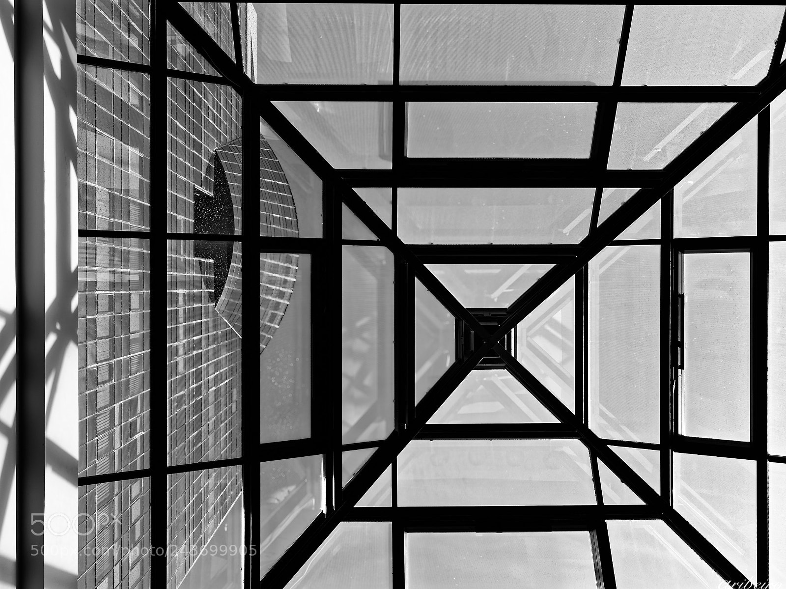 Olympus PEN-F sample photo. 3d maze photography