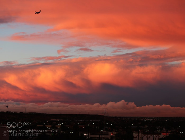Canon EOS 100D (EOS Rebel SL1 / EOS Kiss X7) sample photo. Stormy sunset 4 photography