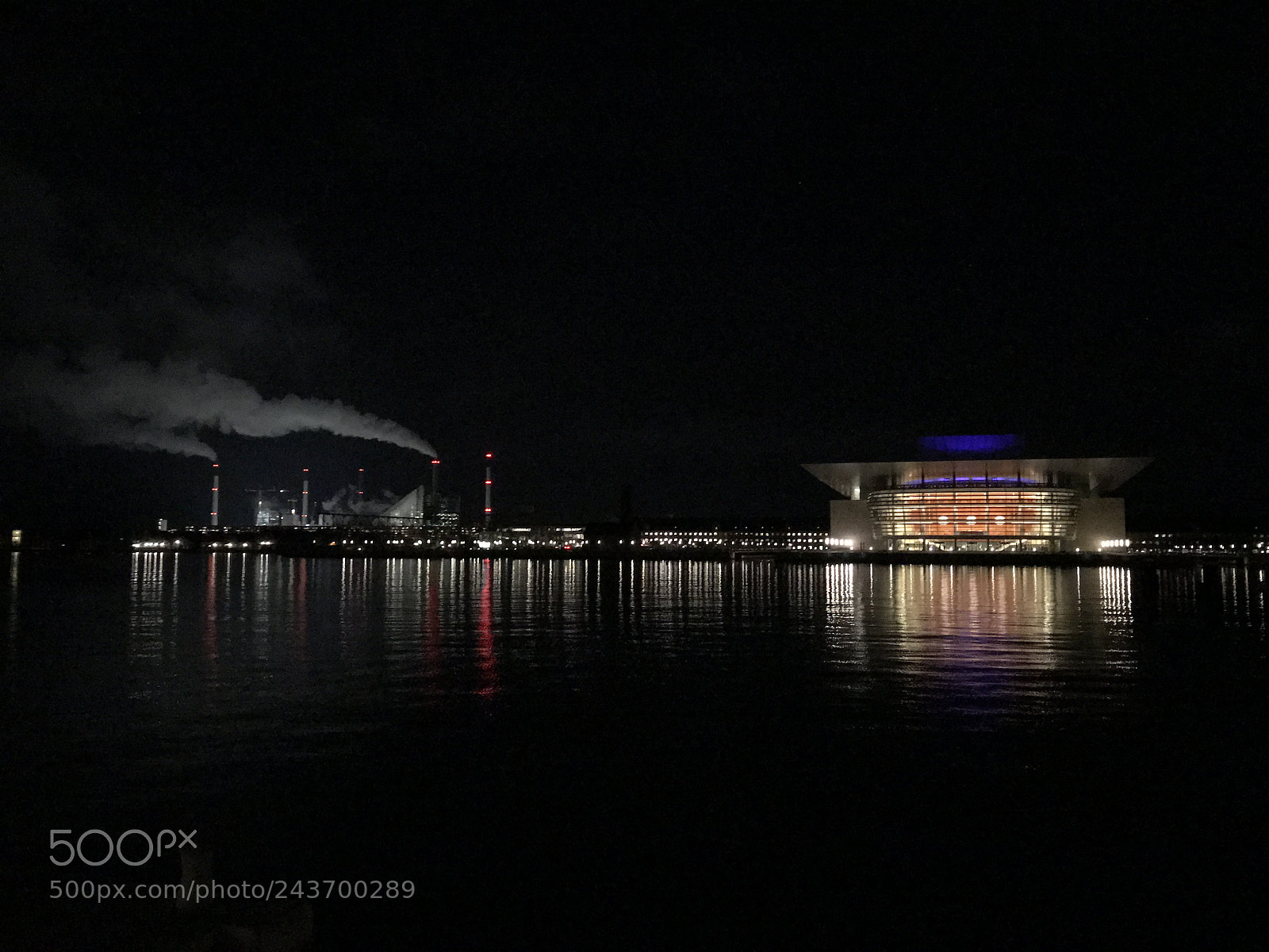 Apple iPhone 7 Plus sample photo. Opera-denmark-power station photography