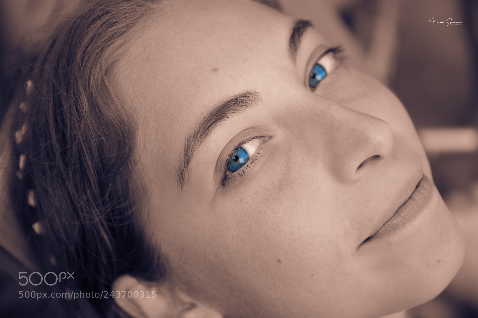 Nikon D3400 sample photo. Blue eyes photography