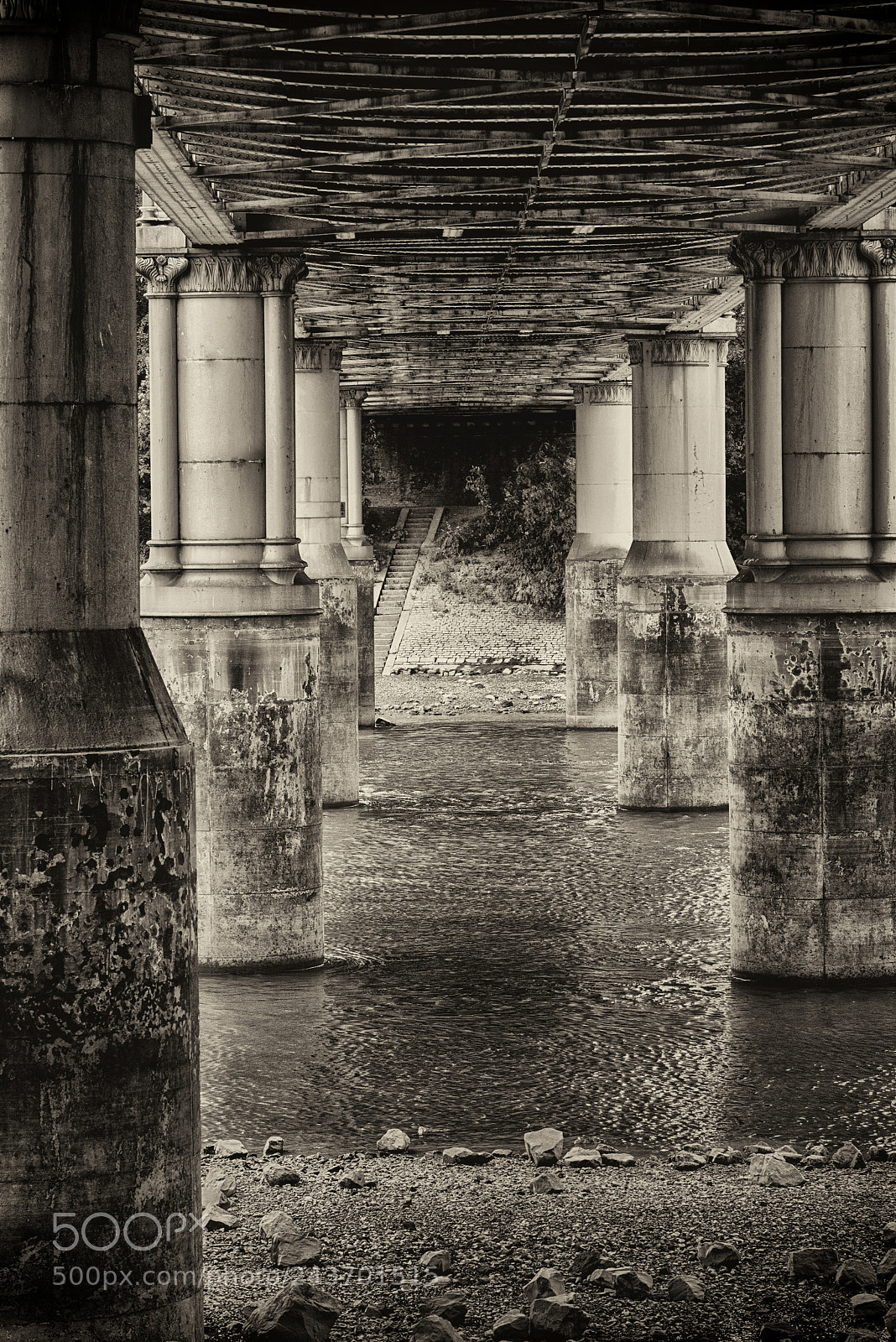 Nikon D800 sample photo. Under the bridge photography