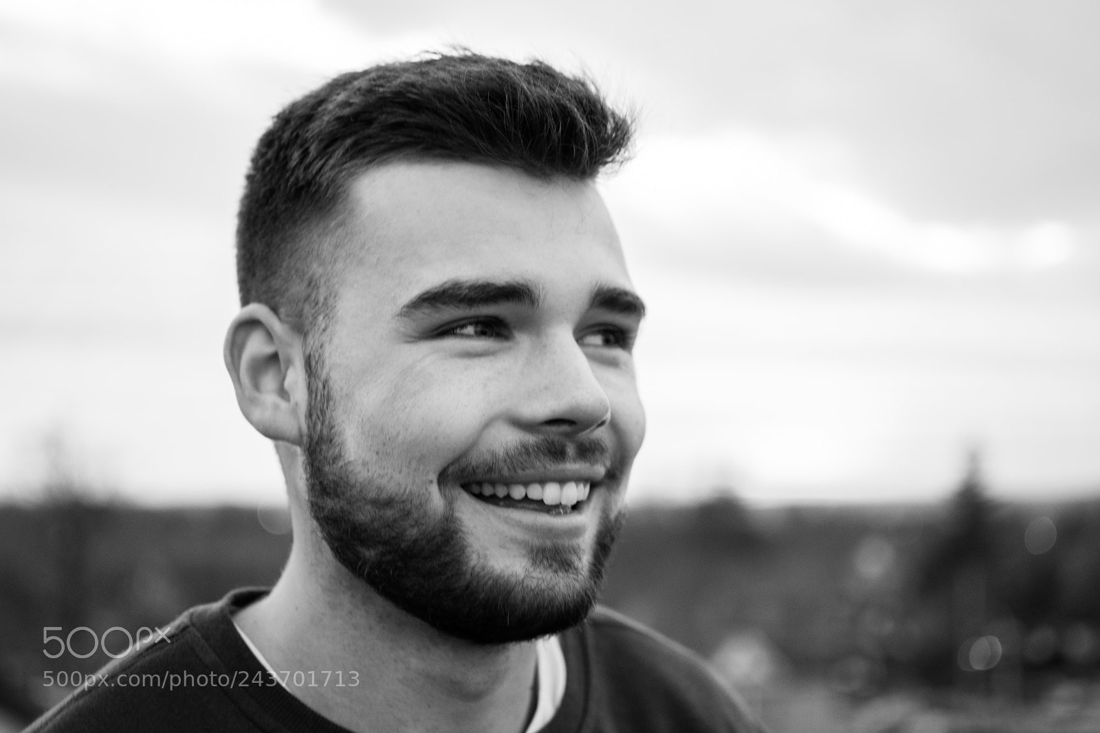 Nikon D7100 sample photo. Chris's smile photography