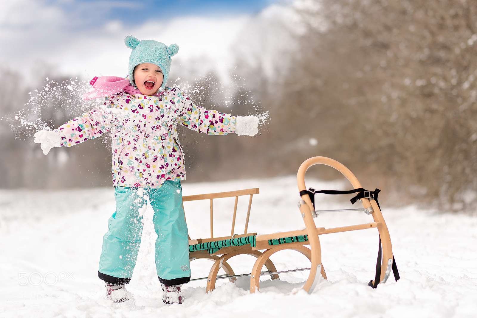 Nikon D810 sample photo. Playful winter! photography