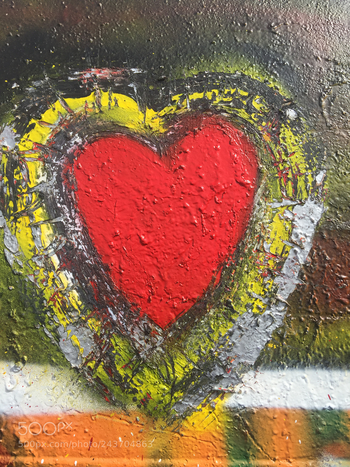 Apple iPhone 6 Plus sample photo. Painted love photography