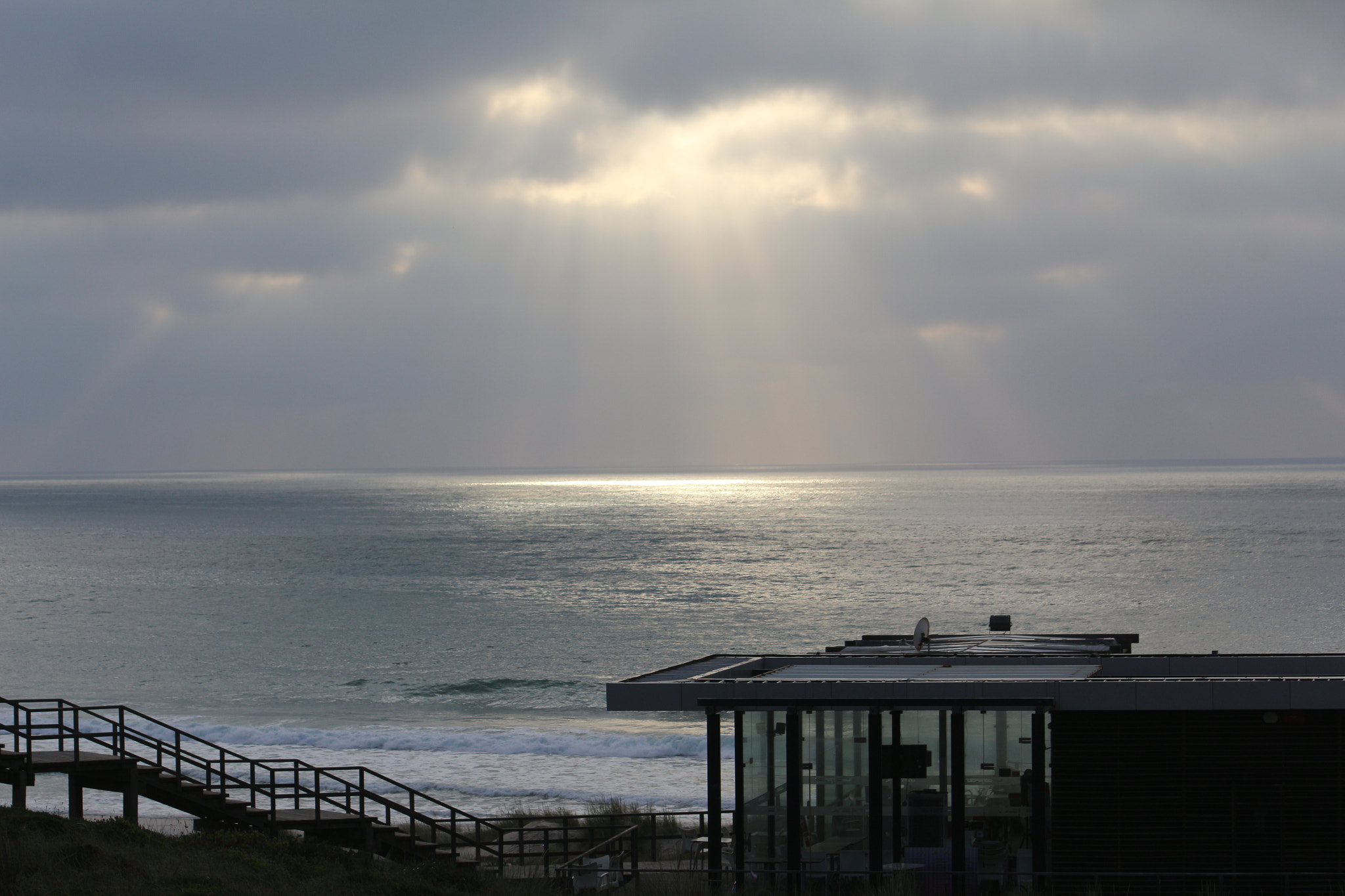 Canon EF-S 55-250mm F4-5.6 IS sample photo. Quiet zone at desert beach photography