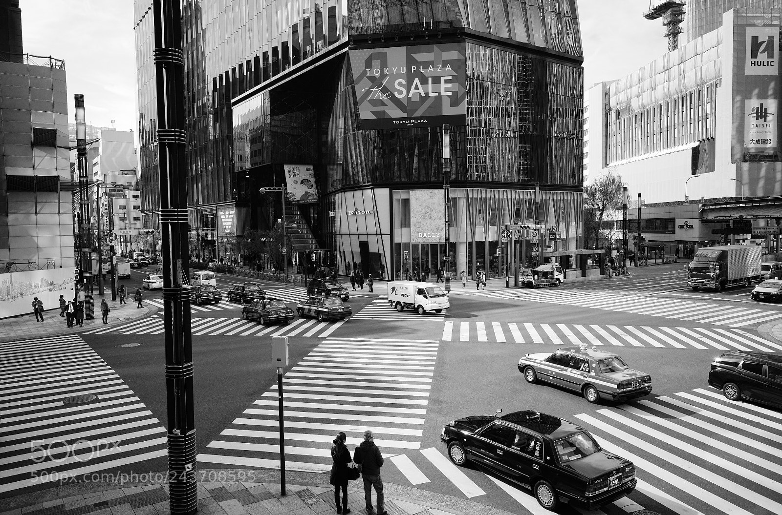Ricoh GR II sample photo. Intersection photography