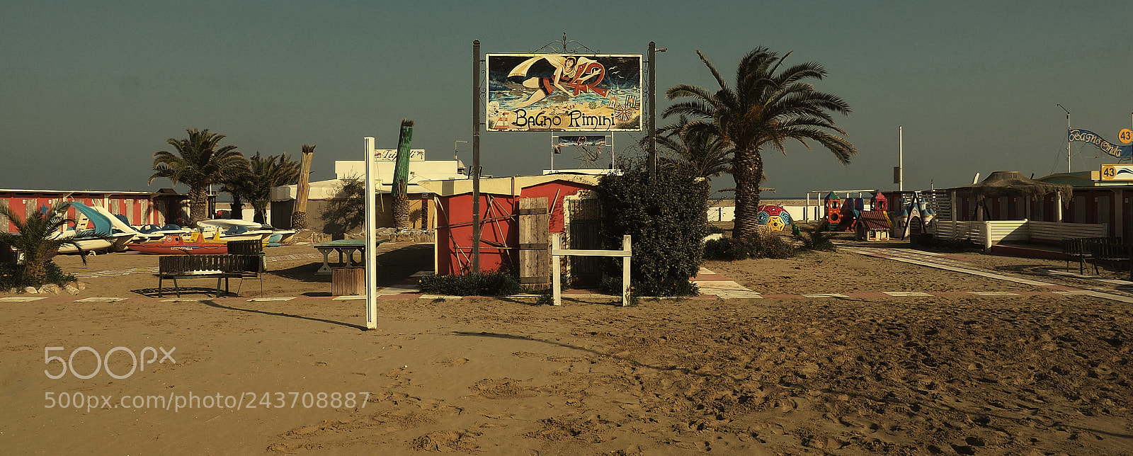 Olympus OM-D E-M5 II sample photo. Bagno di rimini photography