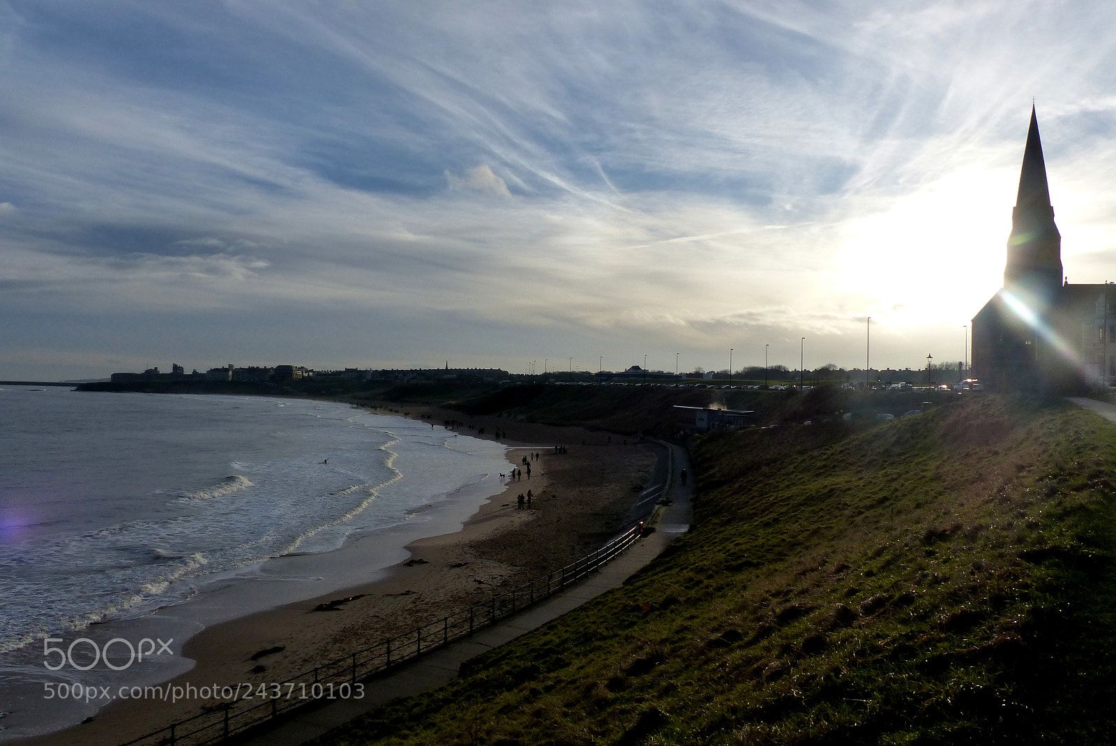 Panasonic Lumix DMC-FZ200 sample photo. St george's, cullercoats photography