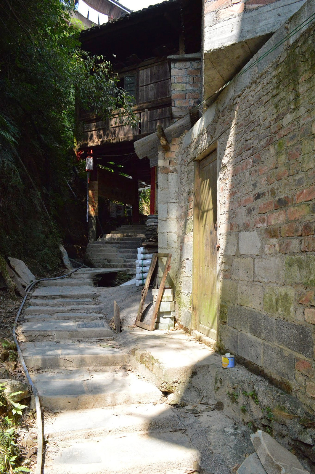 Nikon D3200 sample photo. Dragon's backbone rice terraces photography
