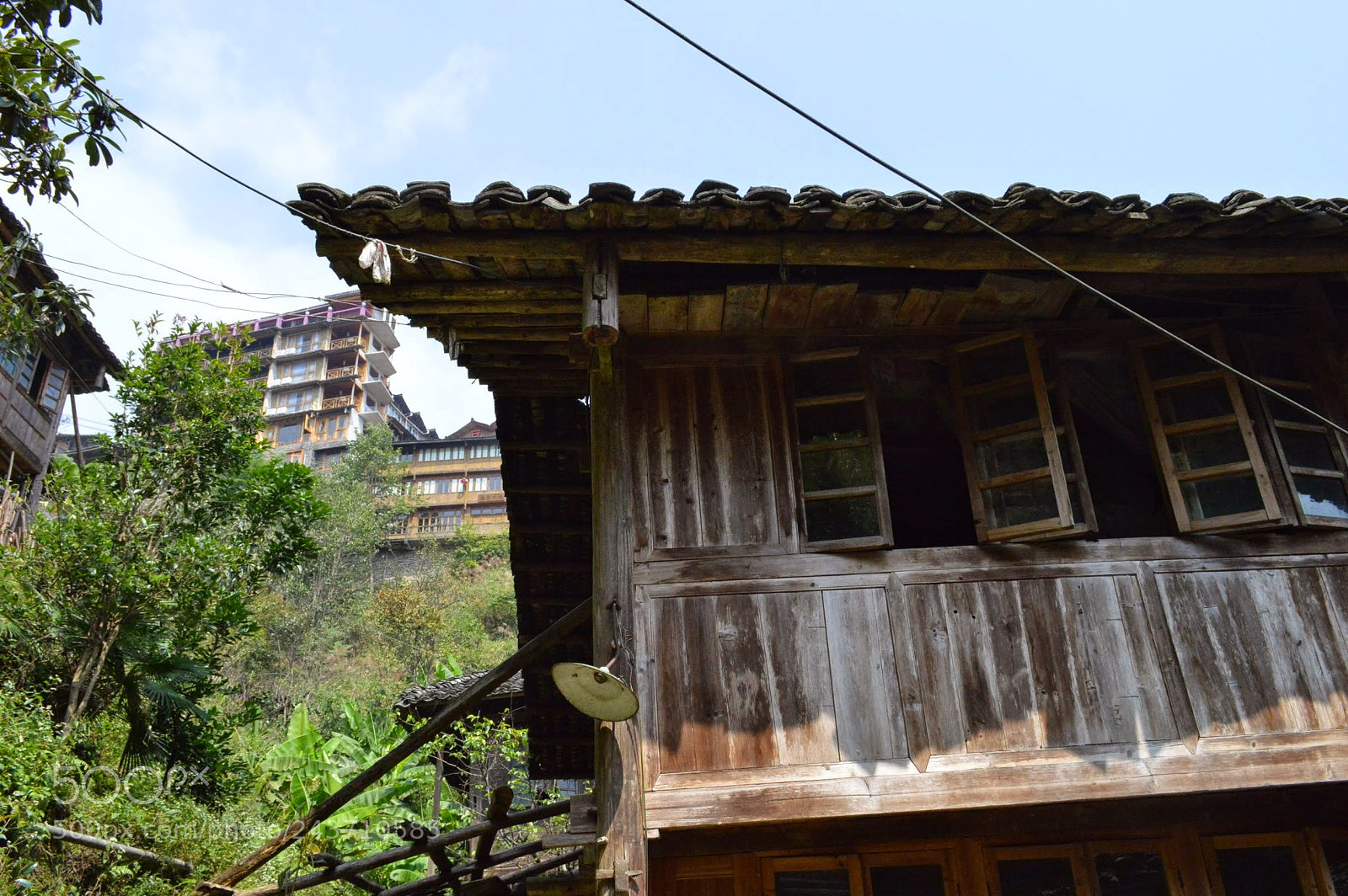 Nikon D3200 sample photo. Dragon's backbone rice terraces photography