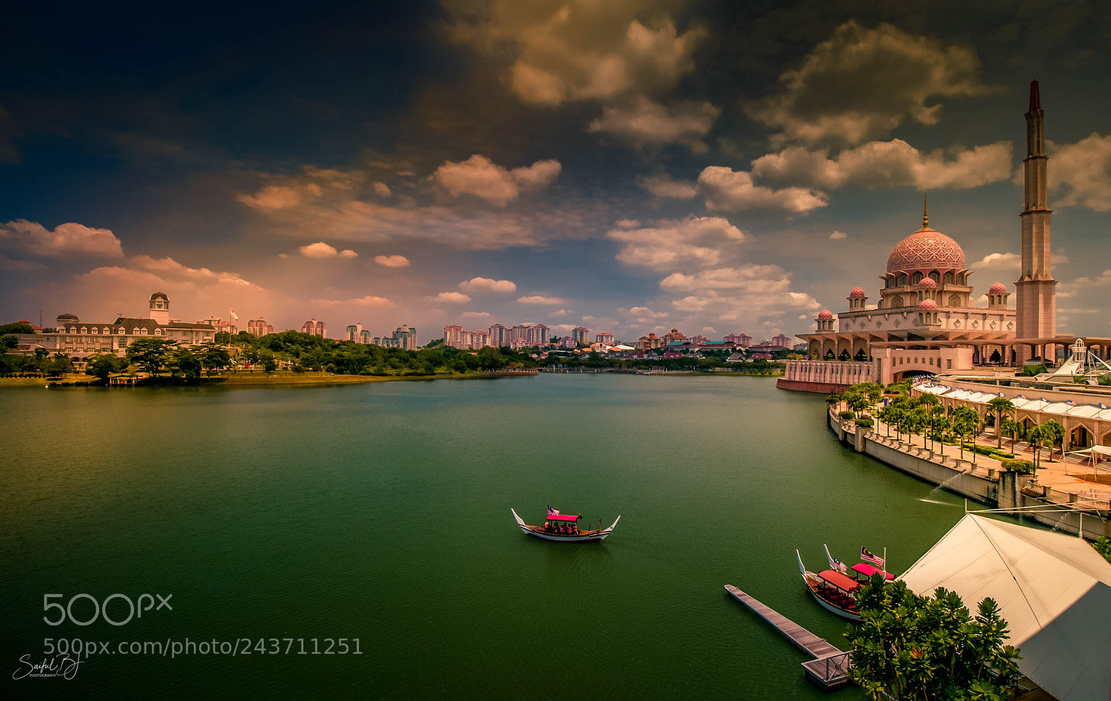Nikon D700 sample photo. Putrajaya lake photography