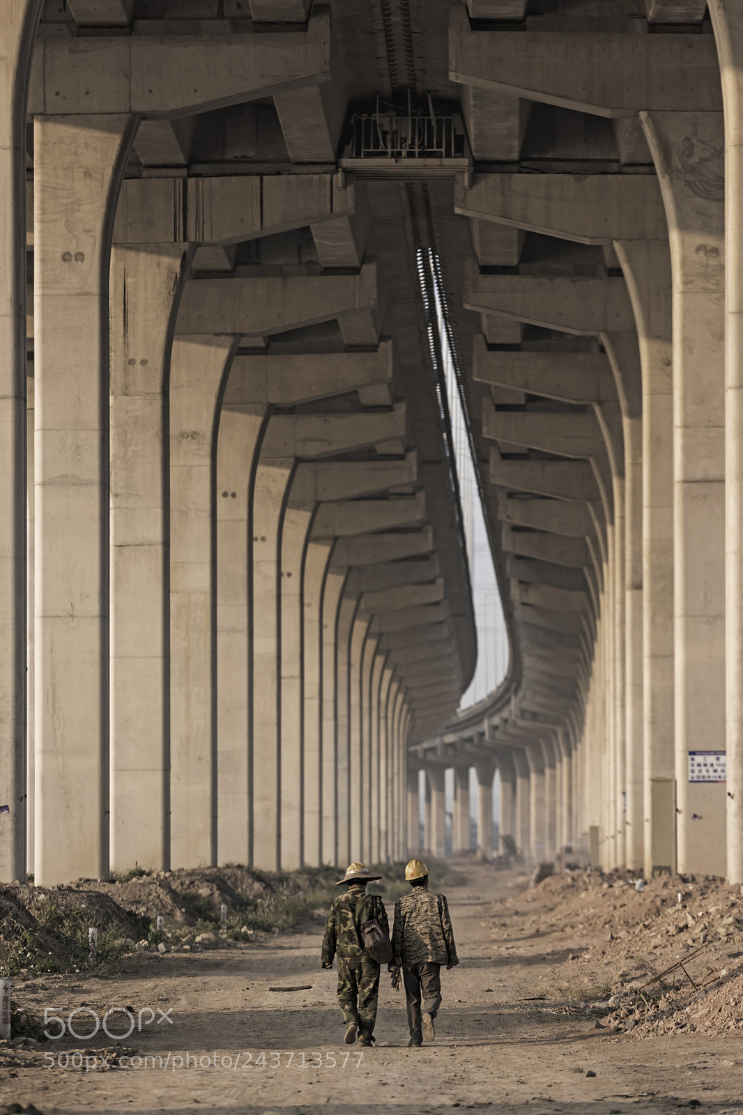 Nikon D810 sample photo. Time tunnel photography