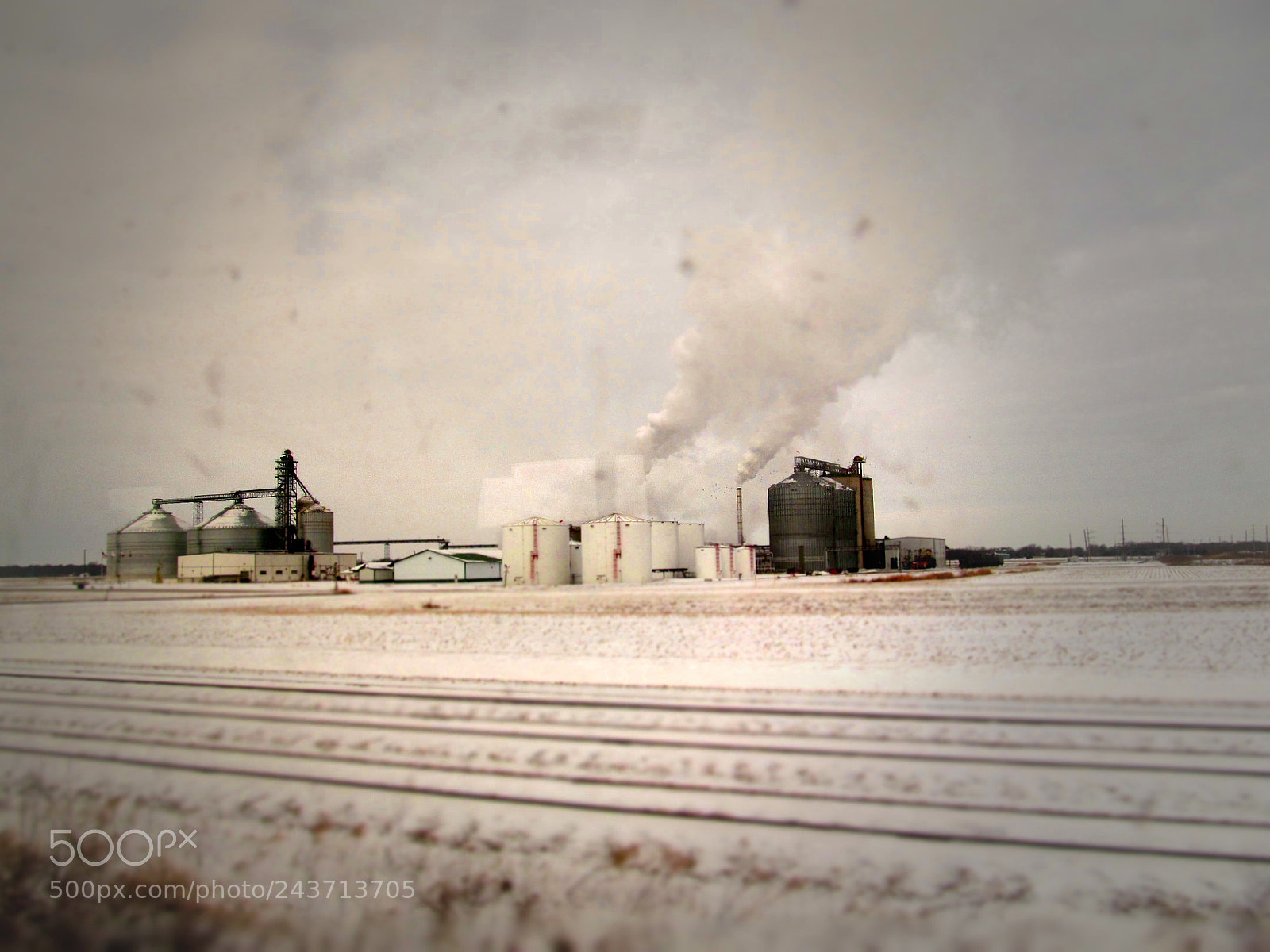 Canon PowerShot SX150 IS sample photo. Snow factory photography