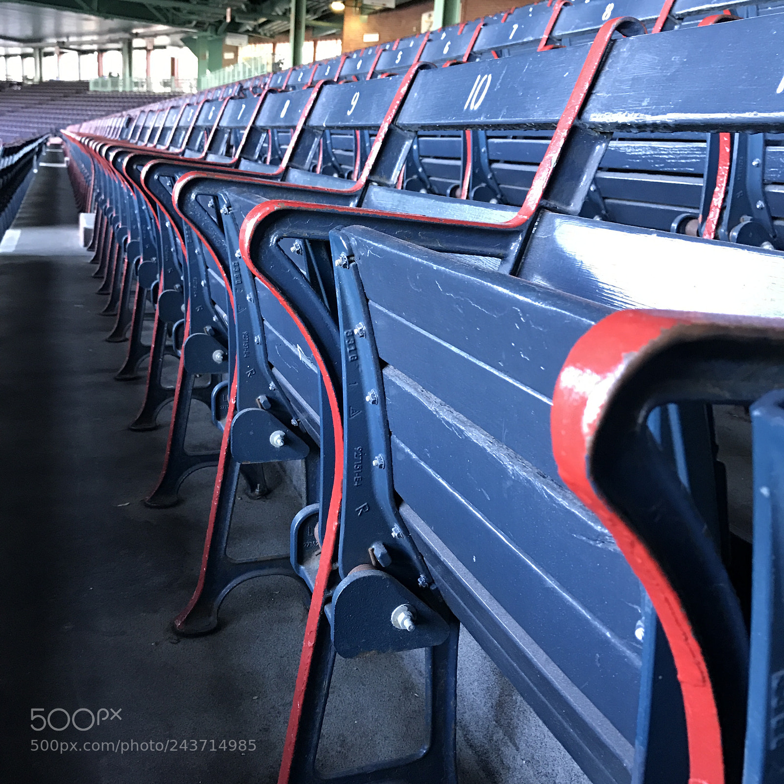 Apple iPhone 7 sample photo. Fenway park, boston photography