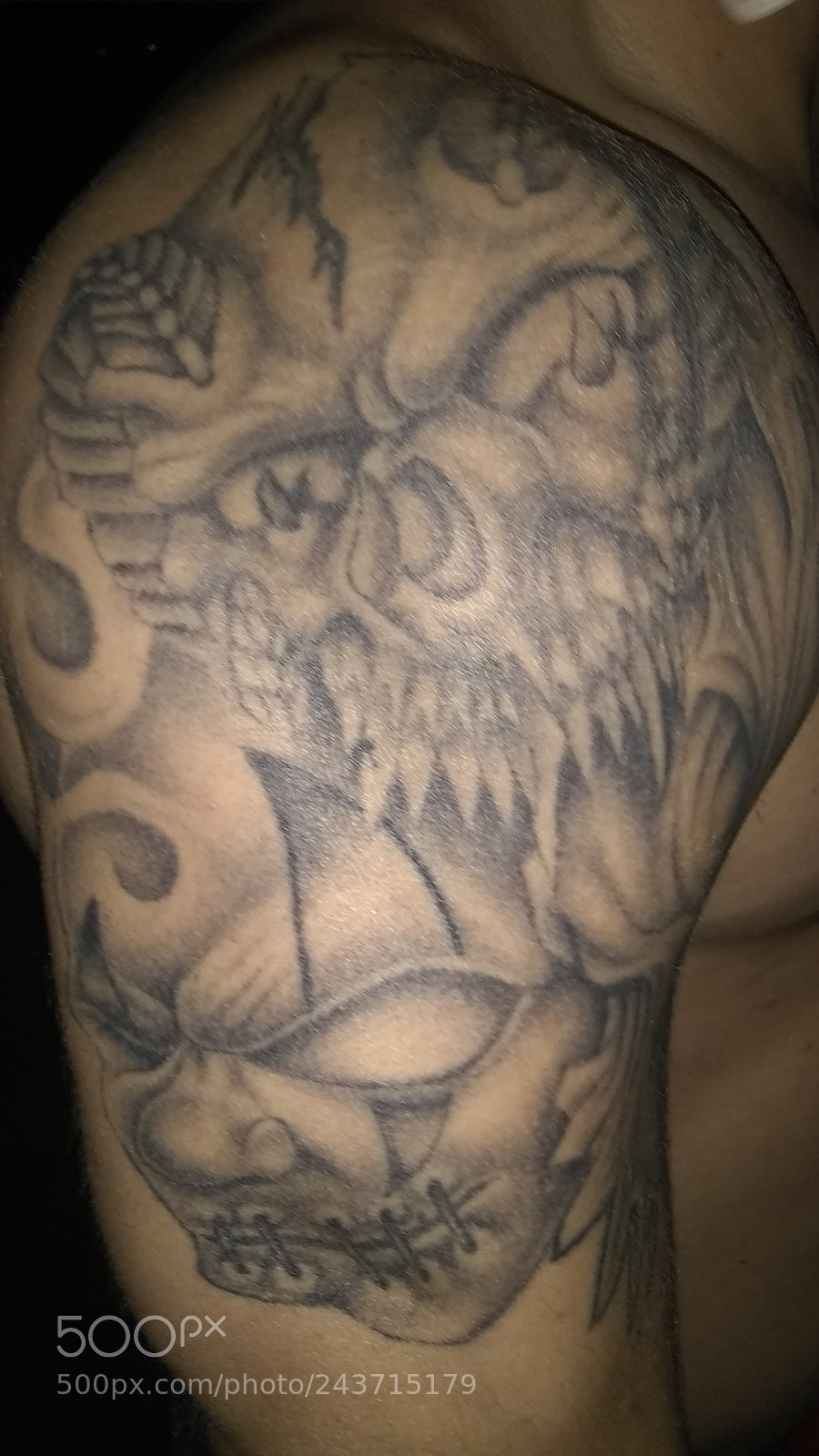 Motorola Moto E4 sample photo. My finished tattoo photography