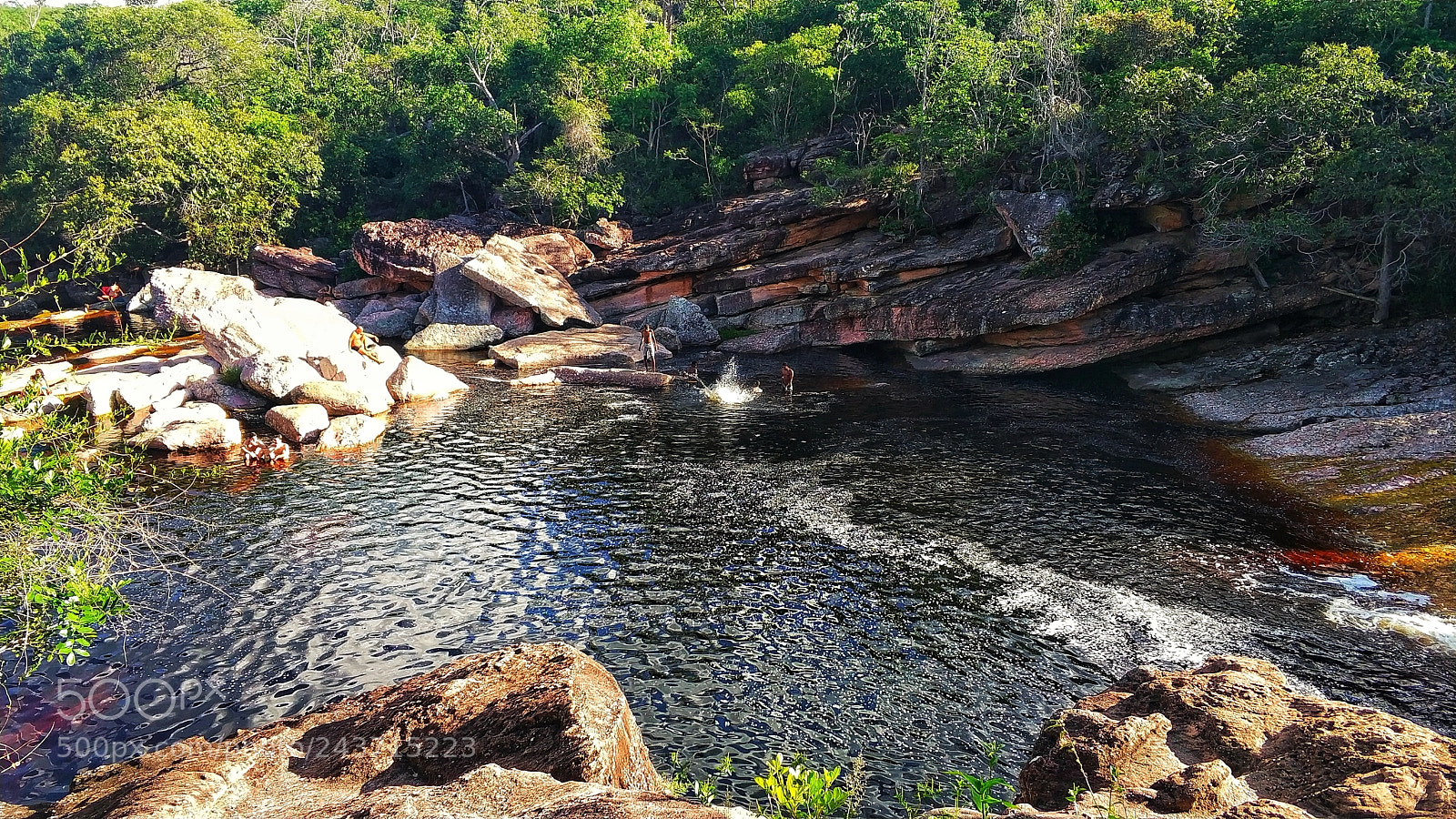 Xiaomi MI6 sample photo. A natural pool hidden. photography