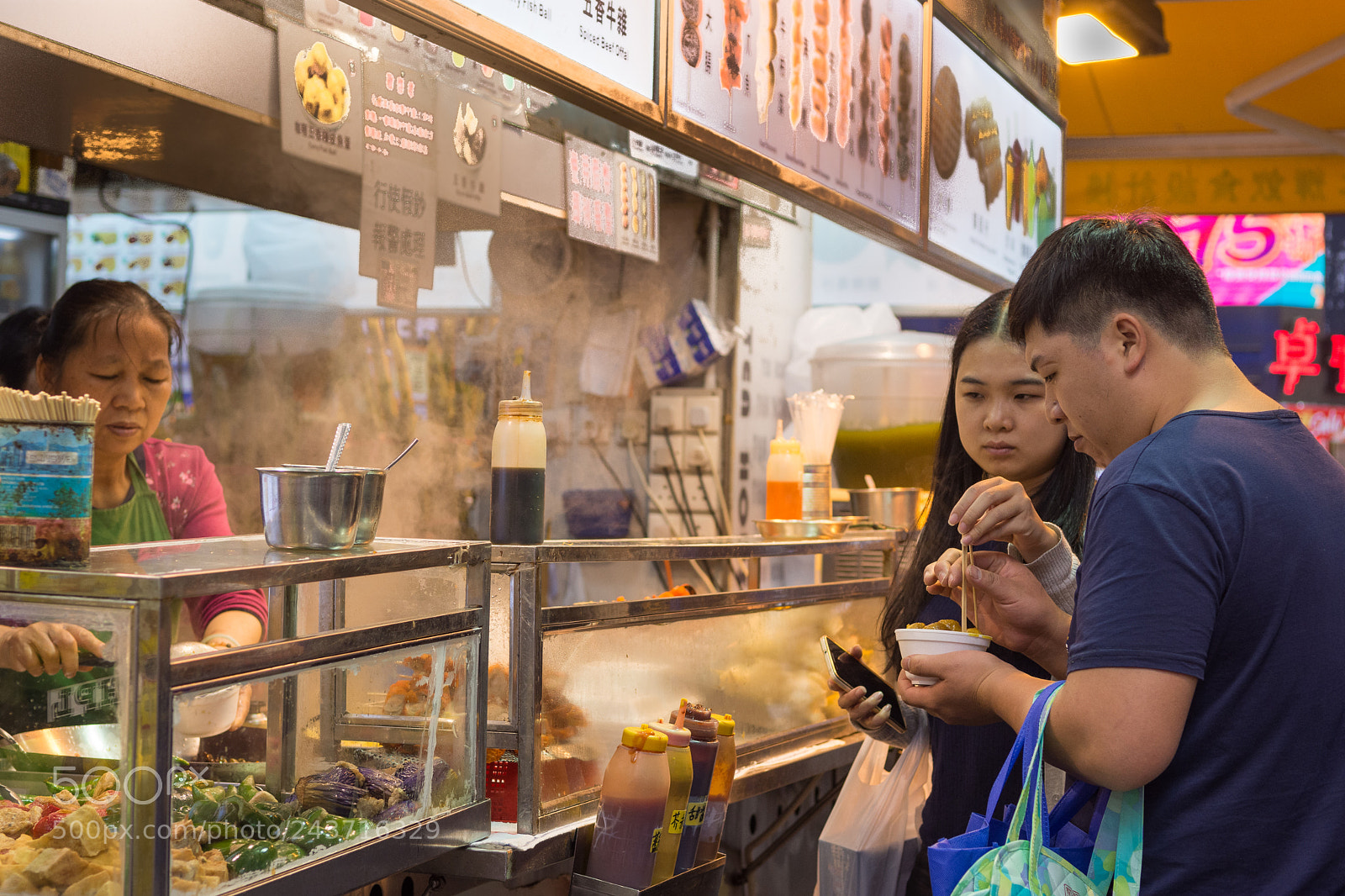 Nikon D7200 sample photo. Hong kong street food photography