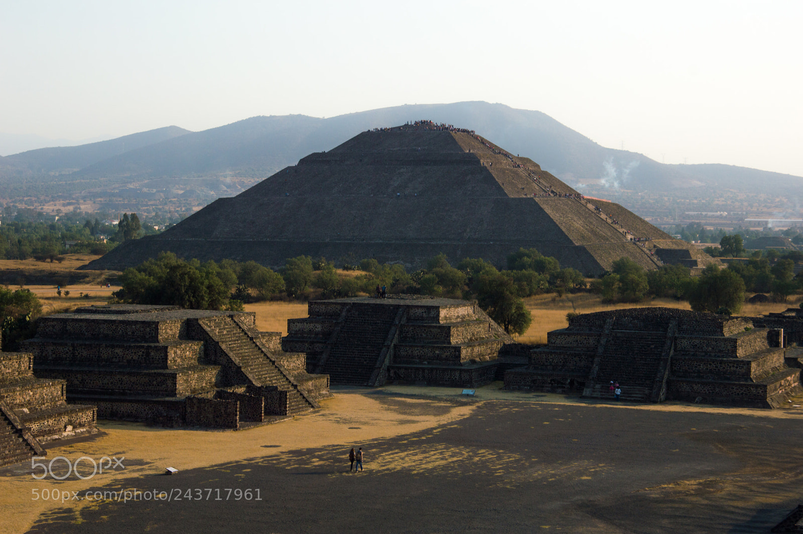 Nikon D3200 sample photo. Pyramid teotihuacan photography
