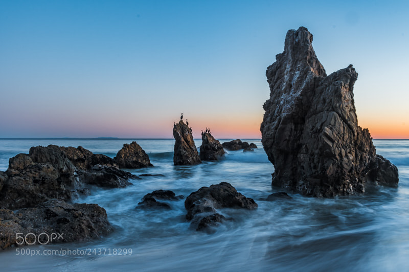 Nikon D500 sample photo. El matador beach sunset photography