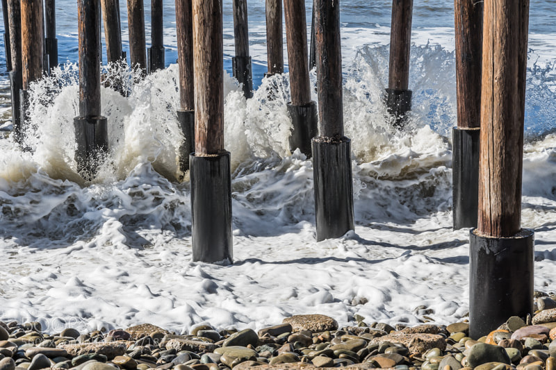 Nikon D500 sample photo. Fanfare of waves photography
