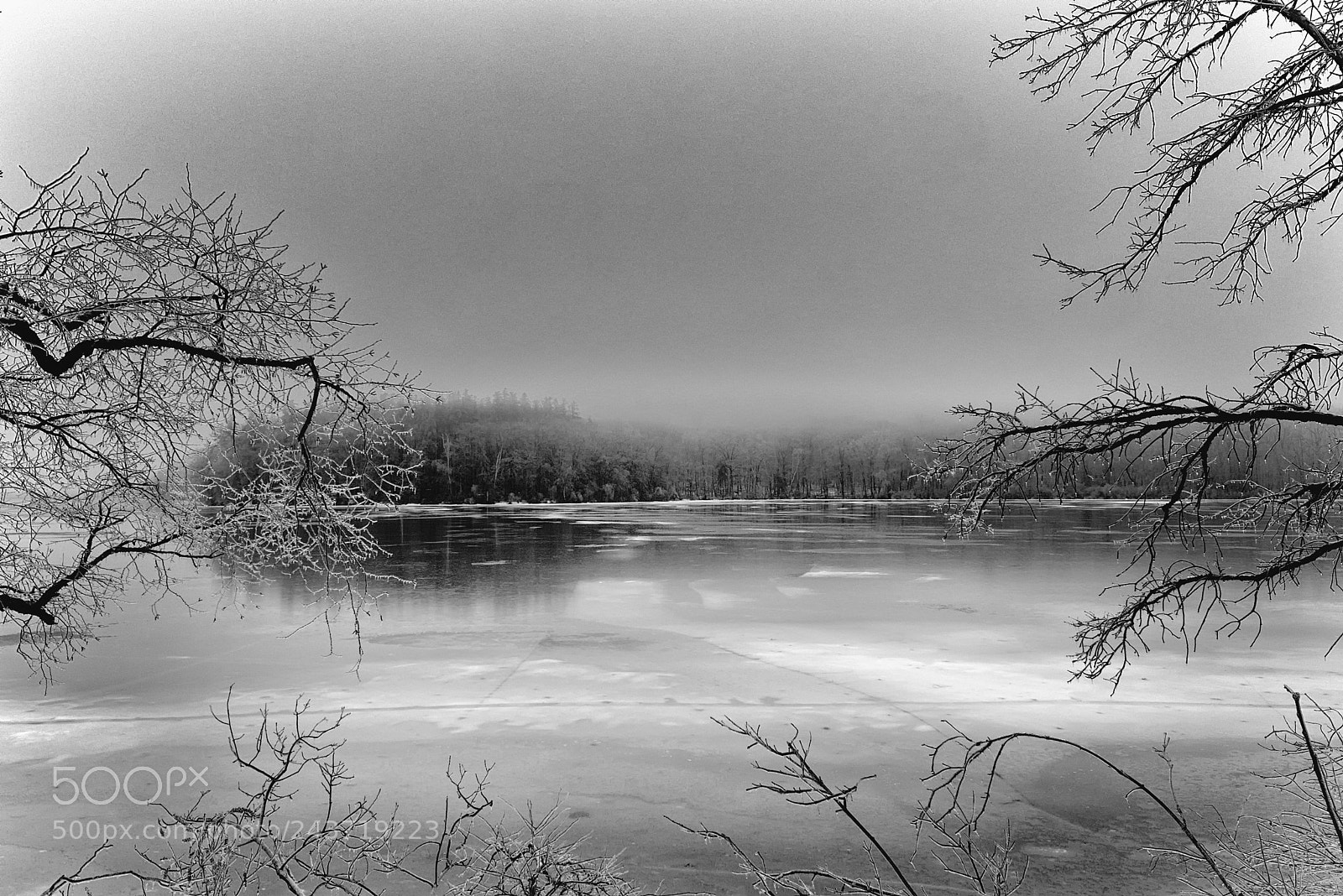 Nikon D3400 sample photo. Ice and mist photography