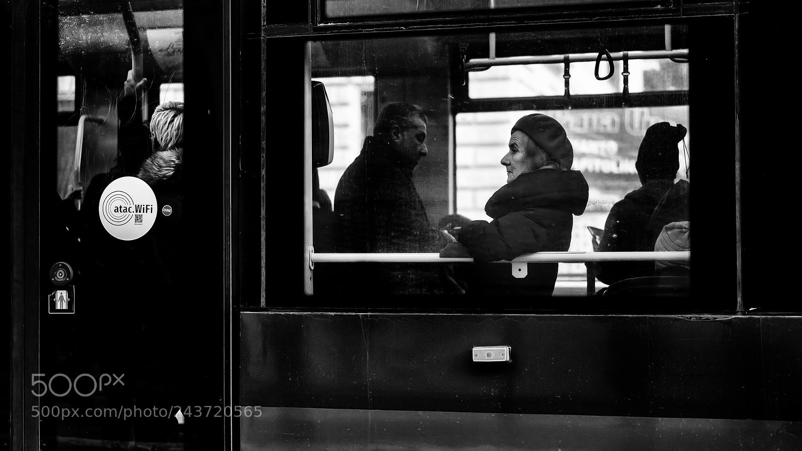 Sony a7R II sample photo. On tram #04 photography