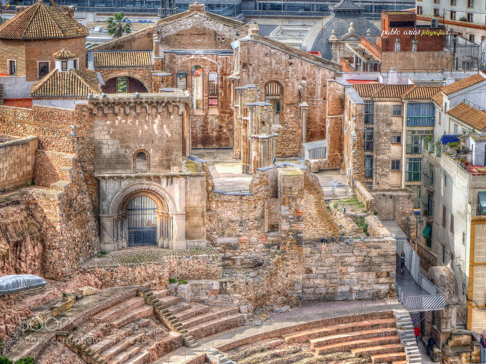 Panasonic Lumix DMC-FZ300 sample photo. Teatro romano de cartagena photography