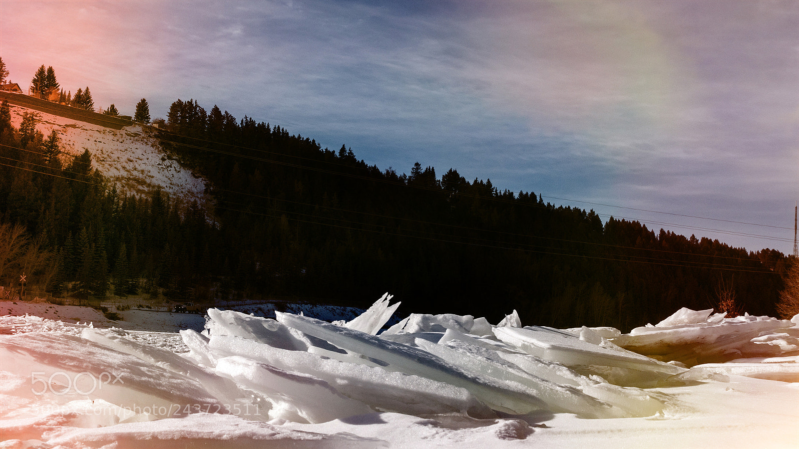 Nikon D300S sample photo. Broken ice photography