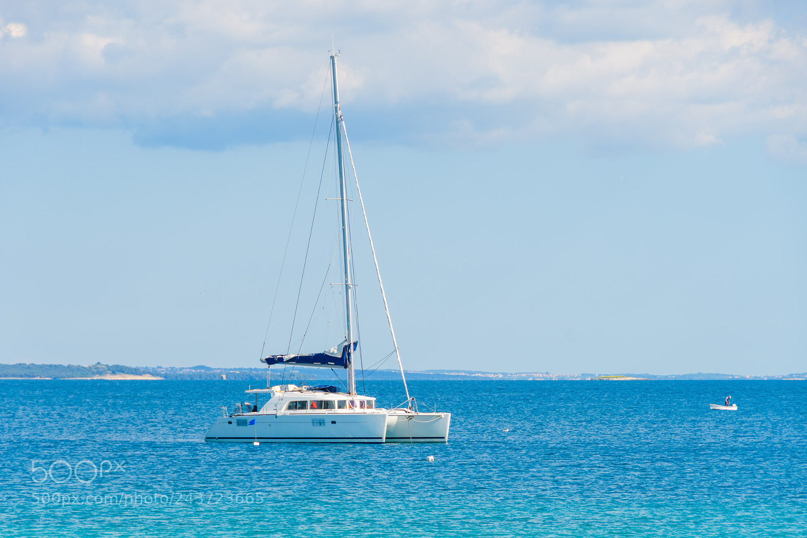 Nikon D500 sample photo. Luxury sailing catamaran in photography