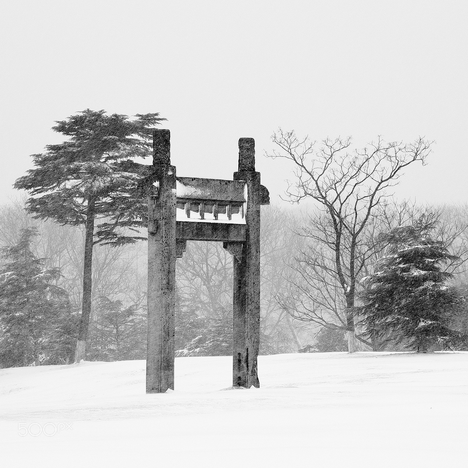Canon EF 28-70mm f/3.5-4.5 sample photo. 牌坊 photography