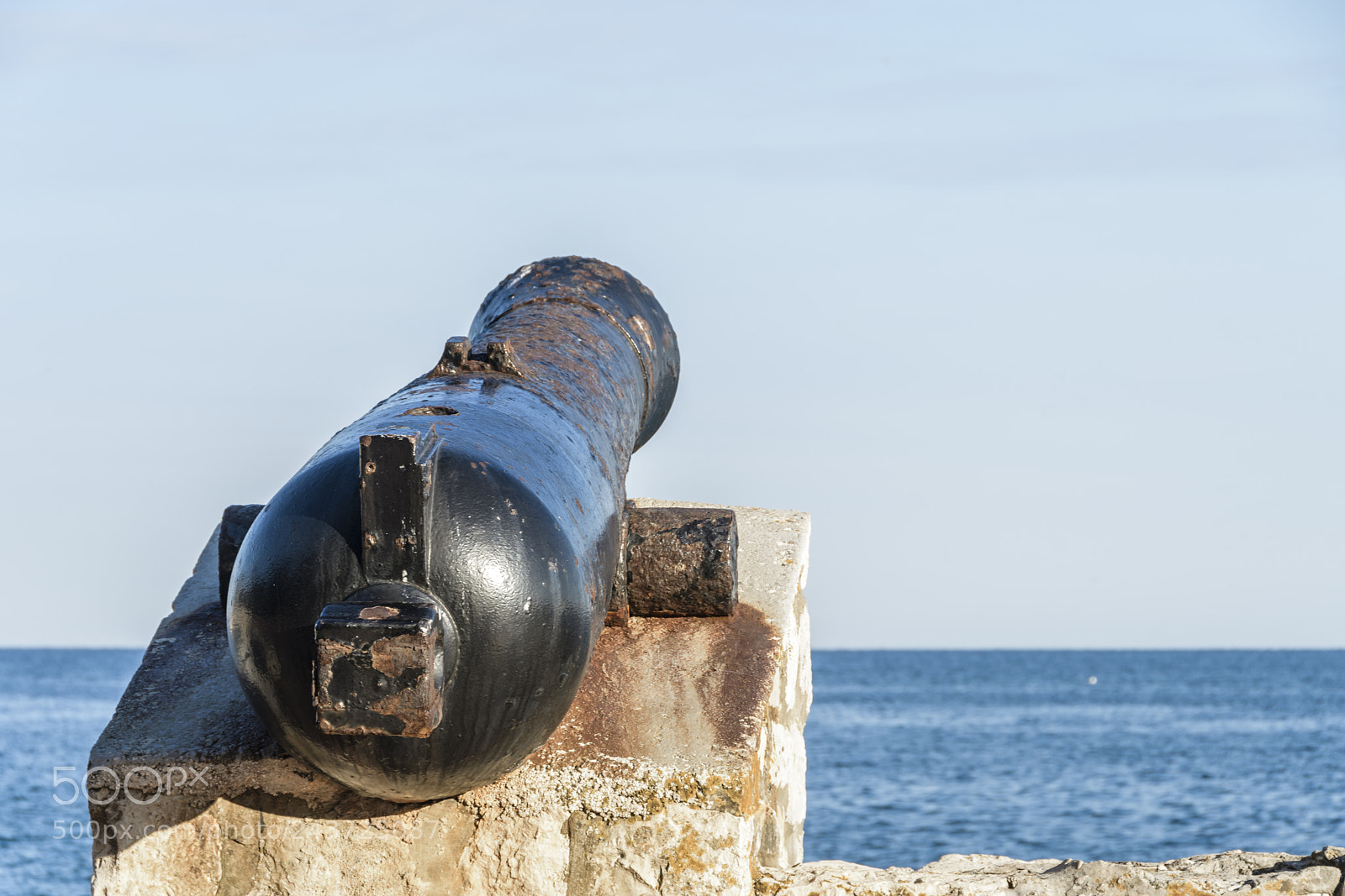 Nikon D500 sample photo. Ancient old cannon on photography