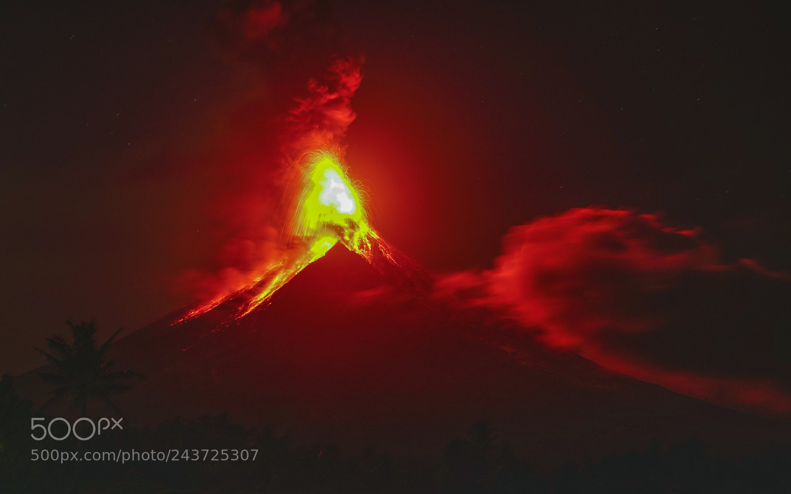 Sony a7R II sample photo. Strombolian eruption of mayon photography