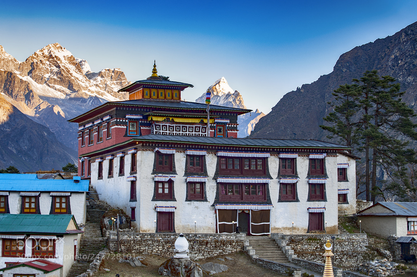 Nikon D700 sample photo. Monastery photography