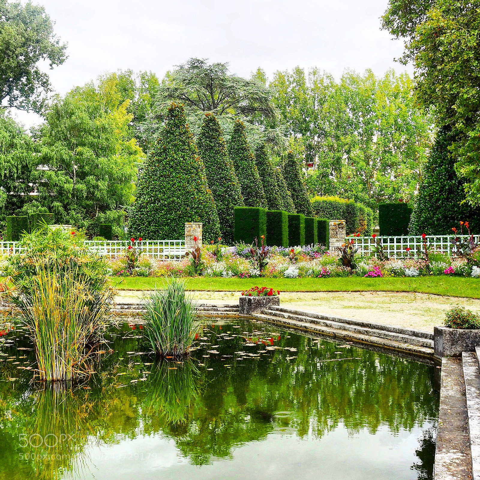 Olympus OM-D E-M5 II sample photo. A french garden photography