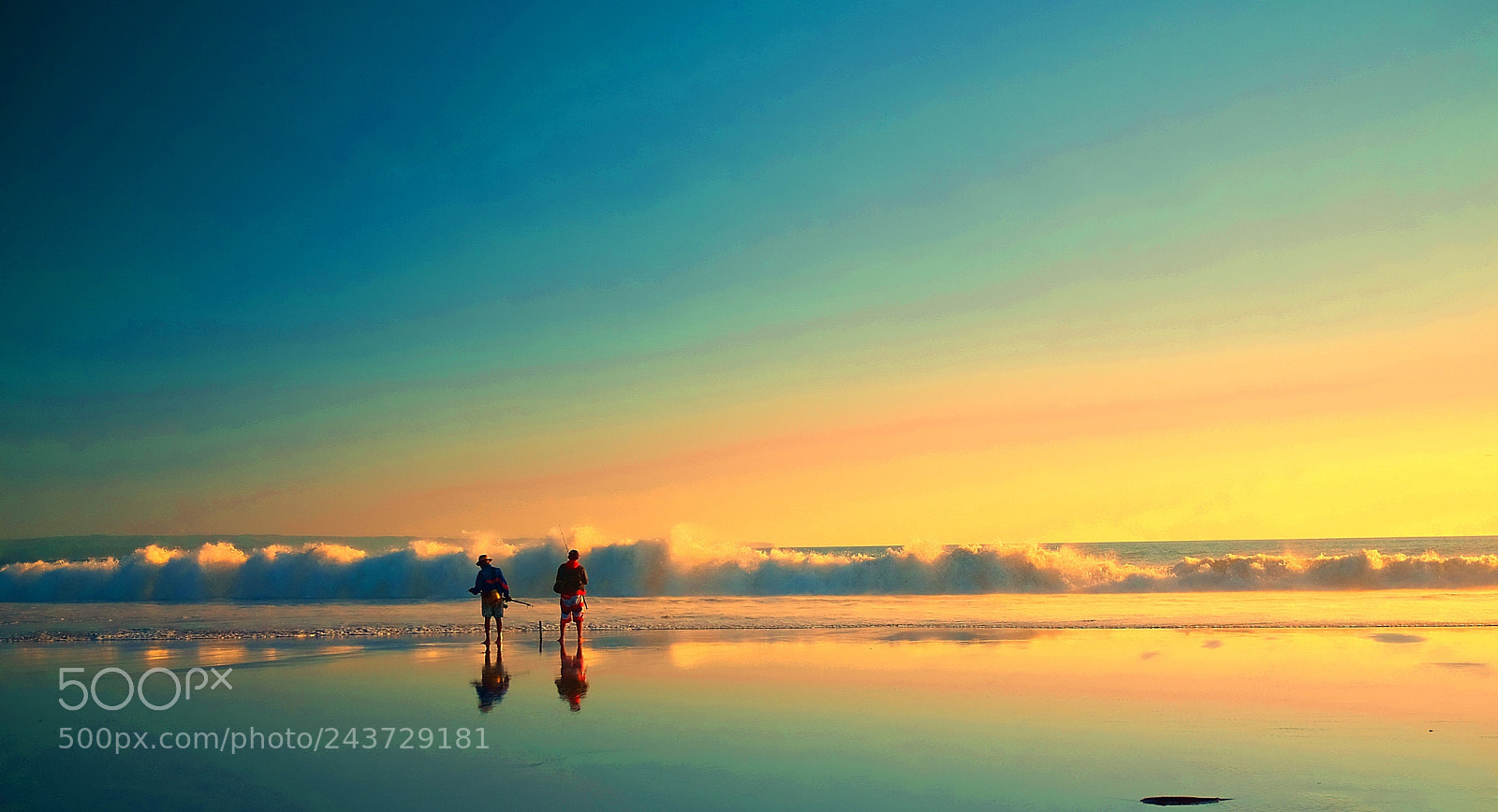 Fujifilm X-T1 sample photo. Two fishermen, seminyak. bali photography