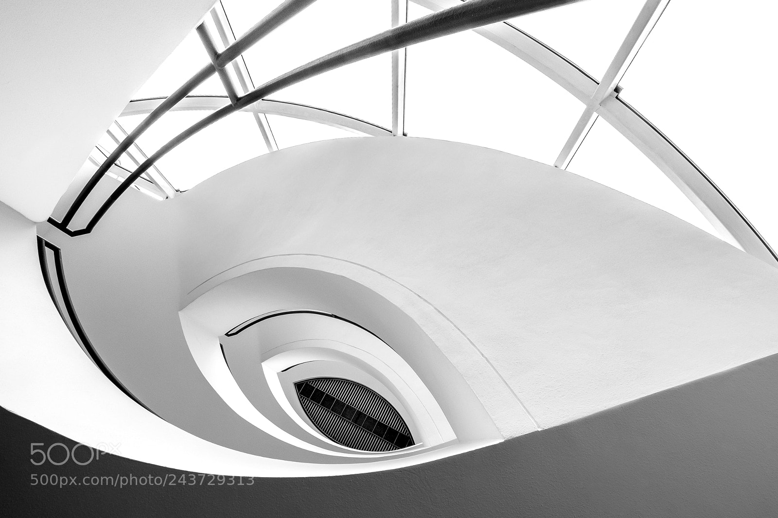 Fujifilm X-T1 sample photo. Munich stairway ii photography