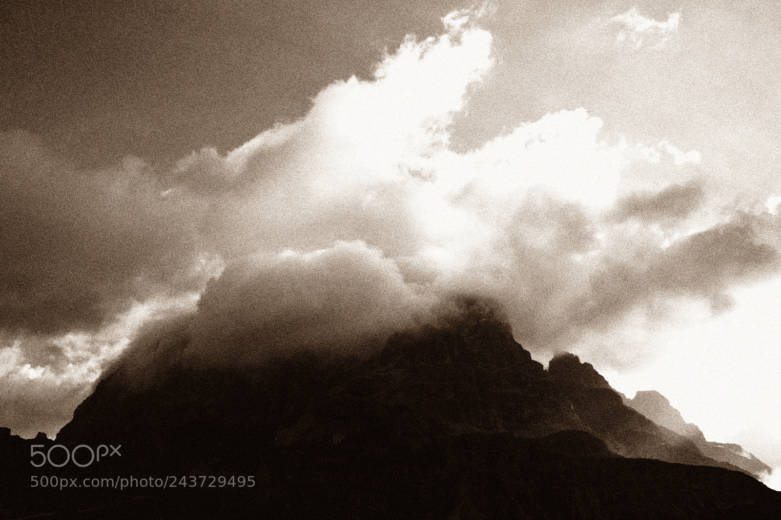 Nikon D3100 sample photo. Daunting dolomites photography