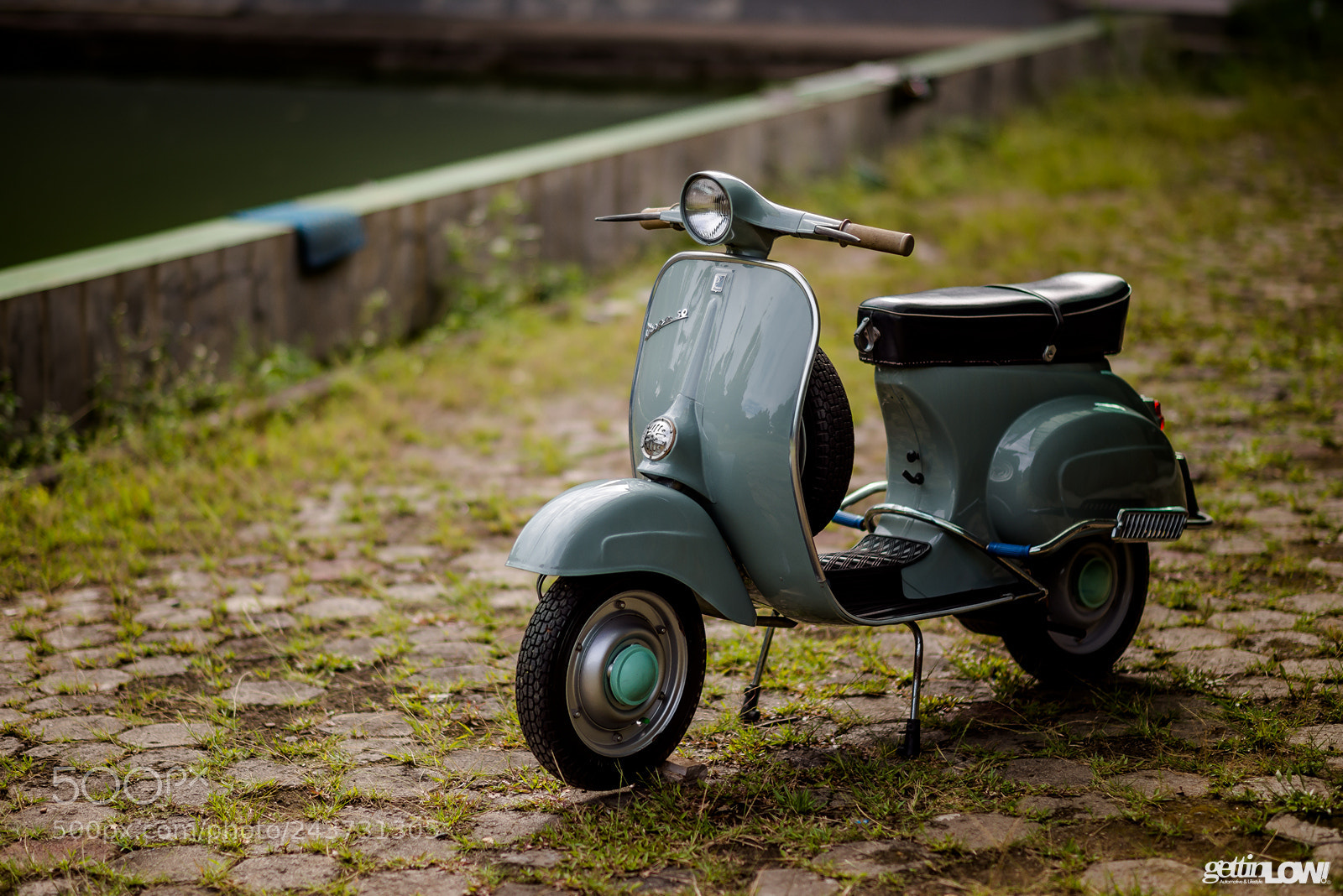 Nikon D600 sample photo. Classic 1966 piaggio vespa darling photography