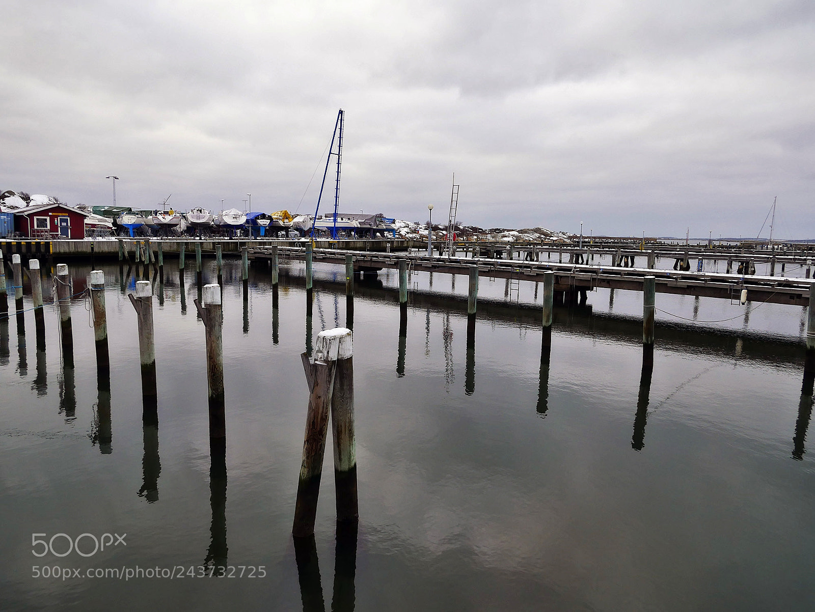 Panasonic Lumix DMC-G7 sample photo. January marina photography