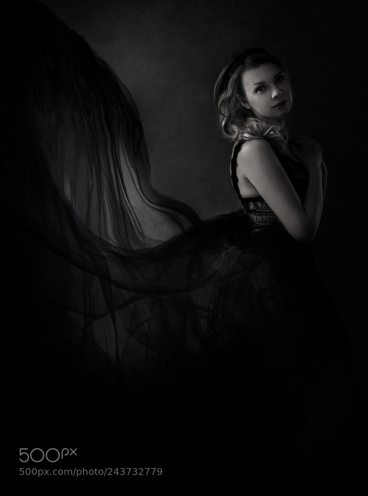 Nikon D7100 sample photo. Portrait noir photography