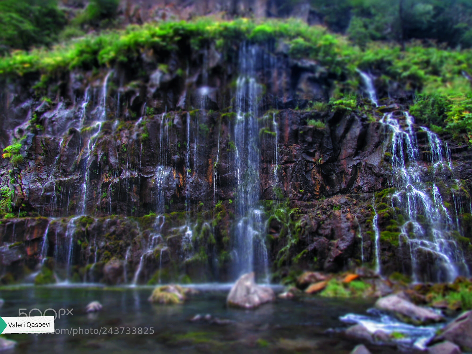 Canon PowerShot SX510 HS sample photo. Dashbashi waterfall | georgia photography