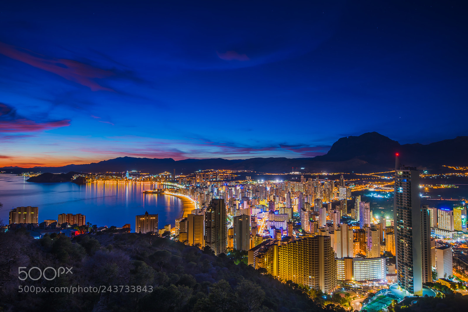 Nikon D810 sample photo. Benidorm photography