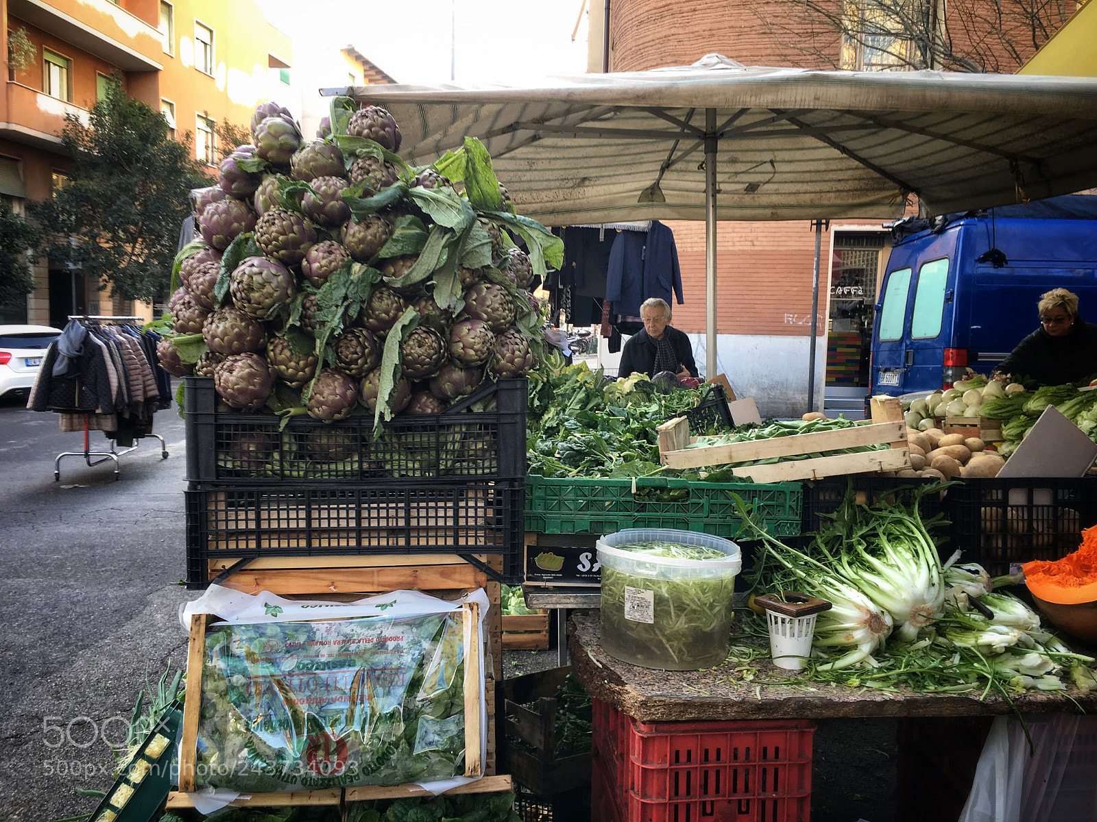 Apple iPhone 6s sample photo. Market in tiburtina photography