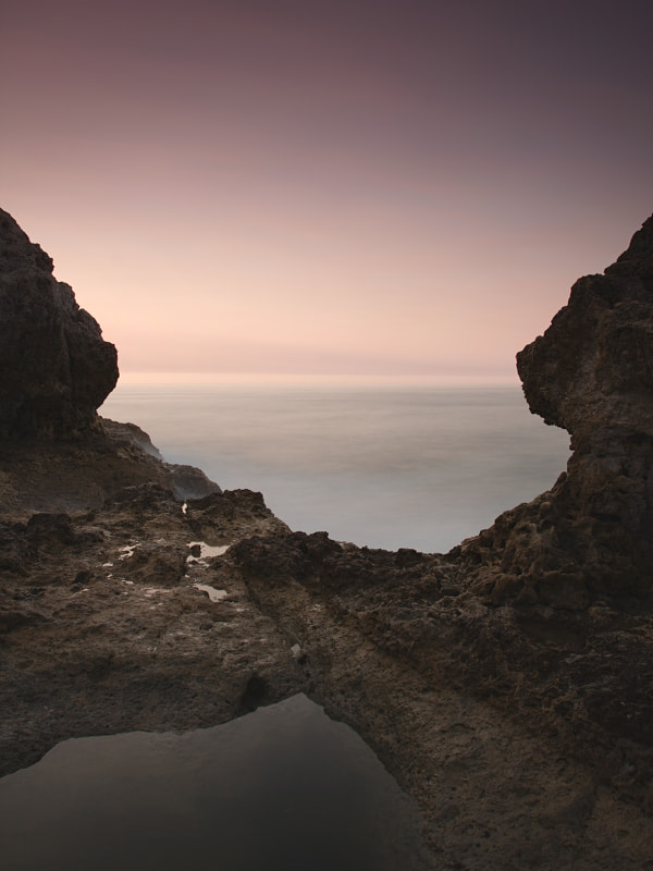 Canon EOS 50D + Canon EF 17-40mm F4L USM sample photo. Bitten by the ocean photography