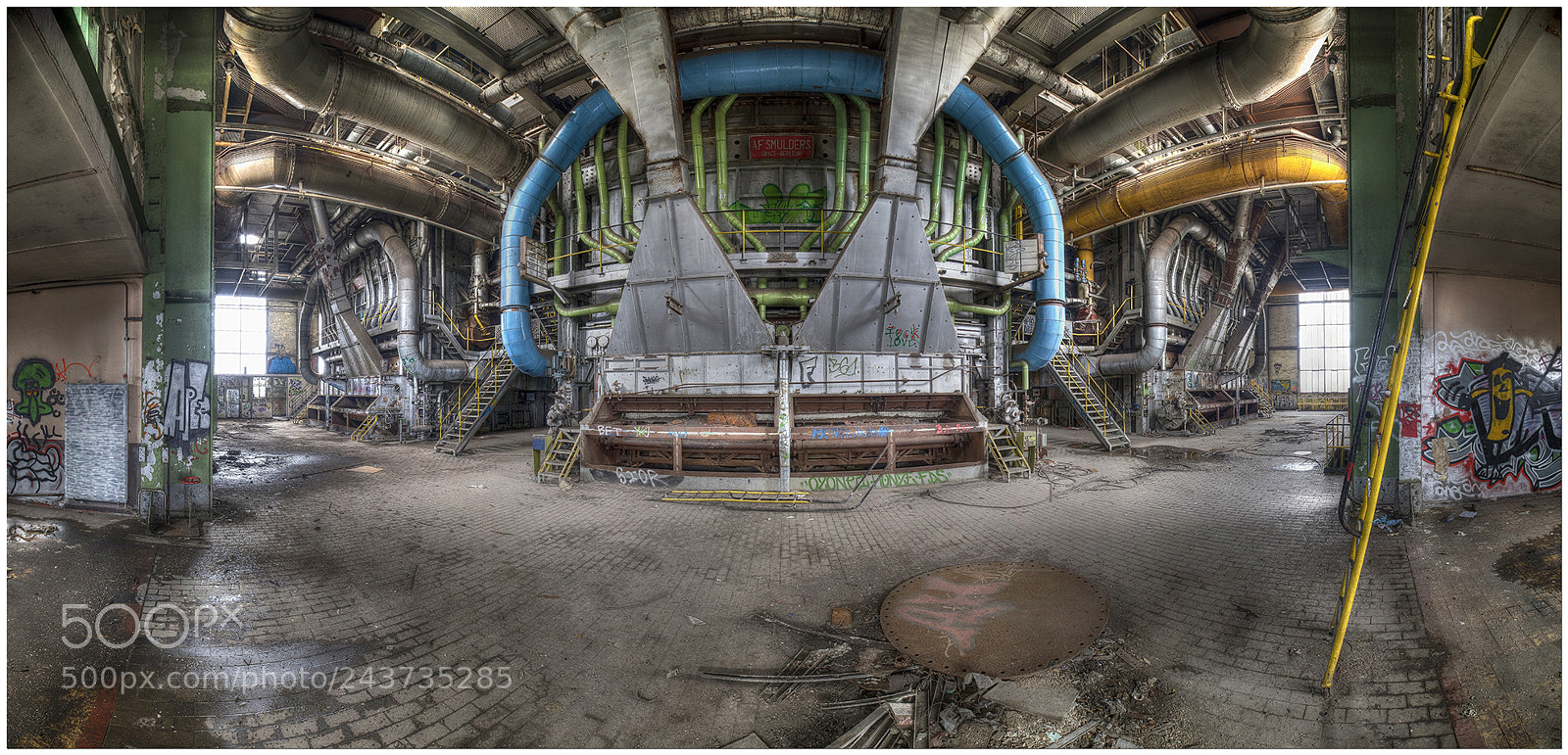 Nikon D810 sample photo. La centrale thermique terre photography