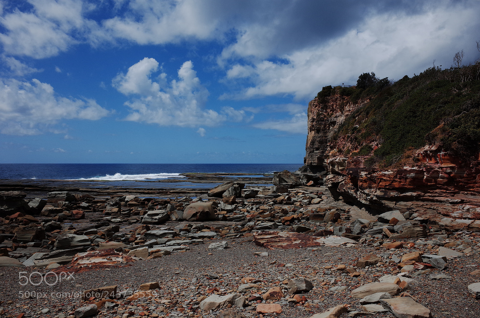 Ricoh GR II sample photo. Cliffs photography